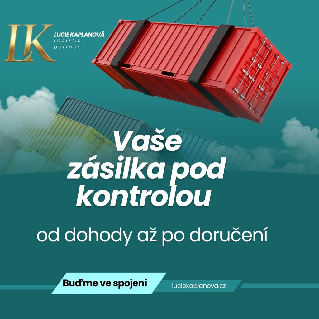 Bezpečná přeprava kontejnerů a dohled nad zásilkami – Lucie Kaplanová